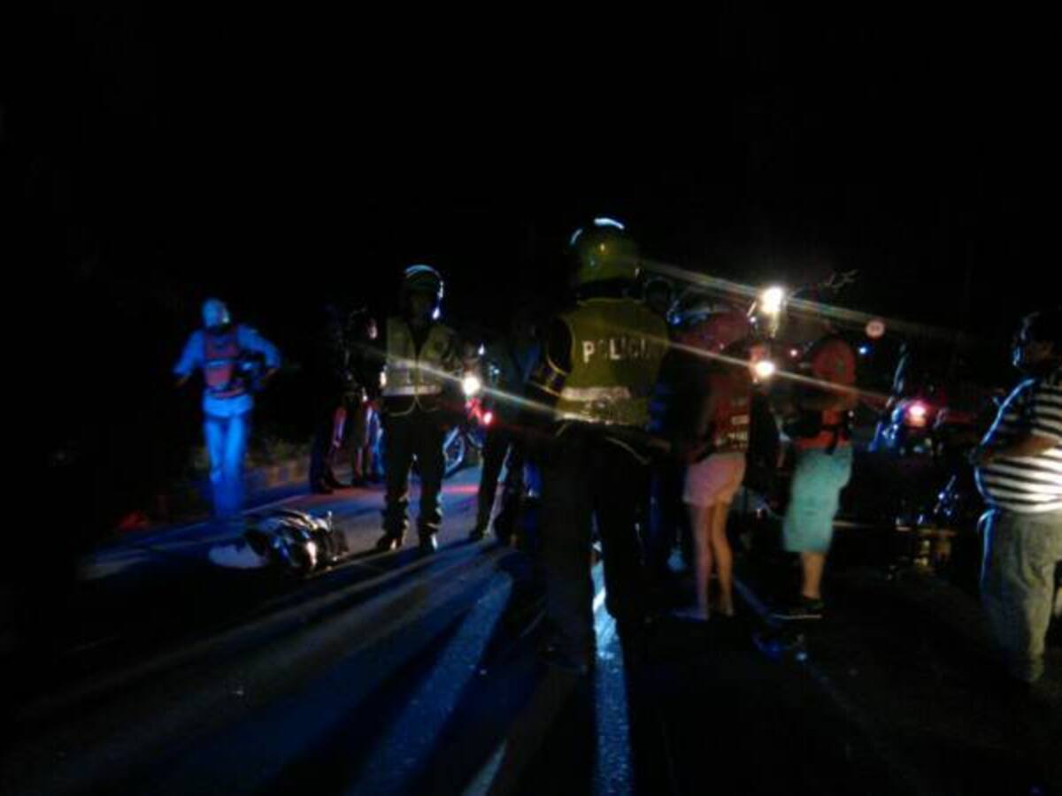 Muere joven motociclista en accidente de tránsito en la vía Montenegro Quimbaya en el Quindío