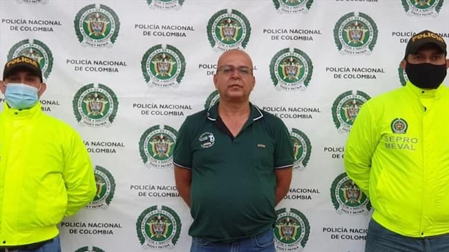 Ismael Darío Lopera, alias 'Manolo, acusado de abusar sexualmente a niños en Medellín. Foto: Policía.