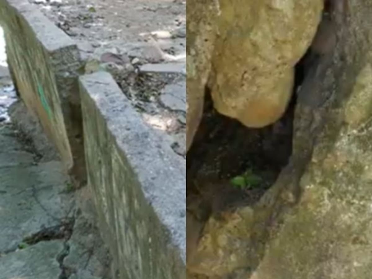 Muro de más de 40 años amenaza con colapsar en Bucaramanga: familias denuncian riesgo en viviendas
