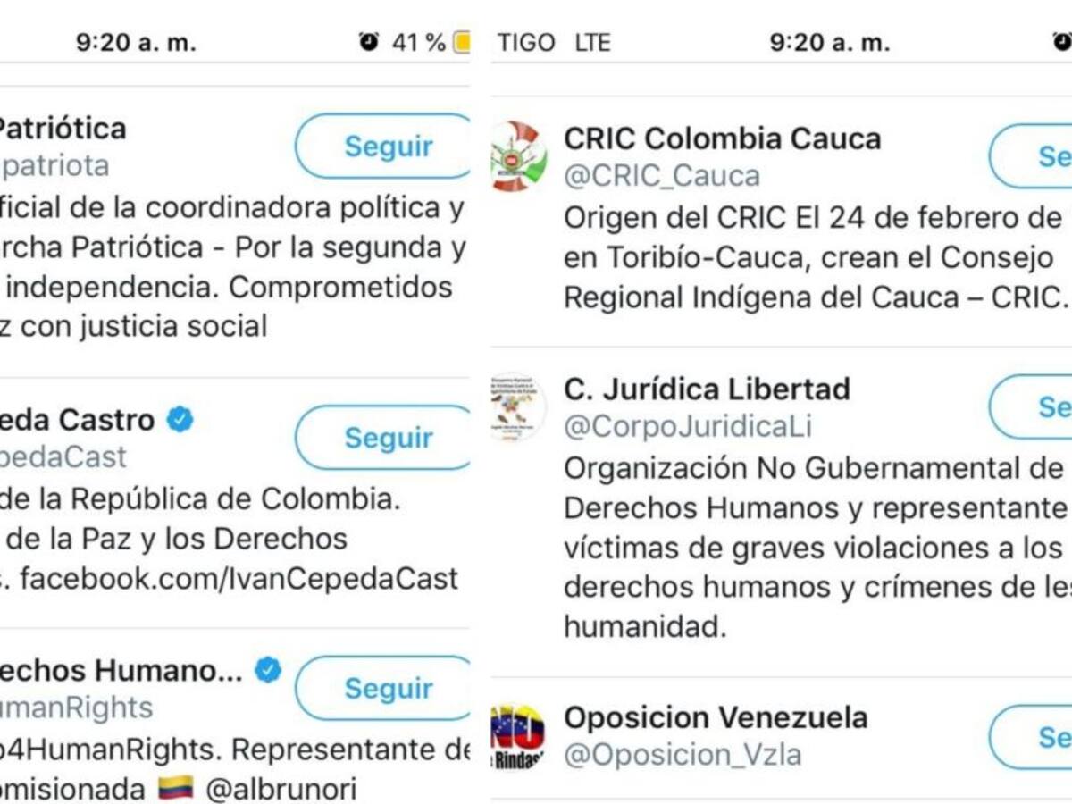 Ejército crea lista en Twitter sobre periodistas opositores