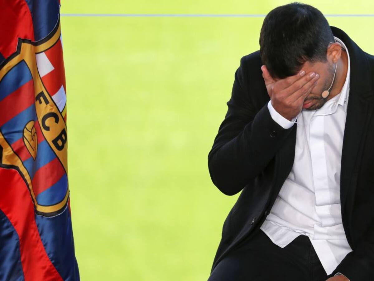 Año 2021, cuando el corazón le dijo no más fútbol al Kun Agüero