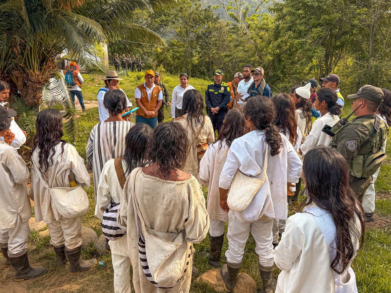 ANT recupera y entrega más de 140 hectáreas al pueblo Kogui en la Sierra Nevada de Santa Marta/ ANT