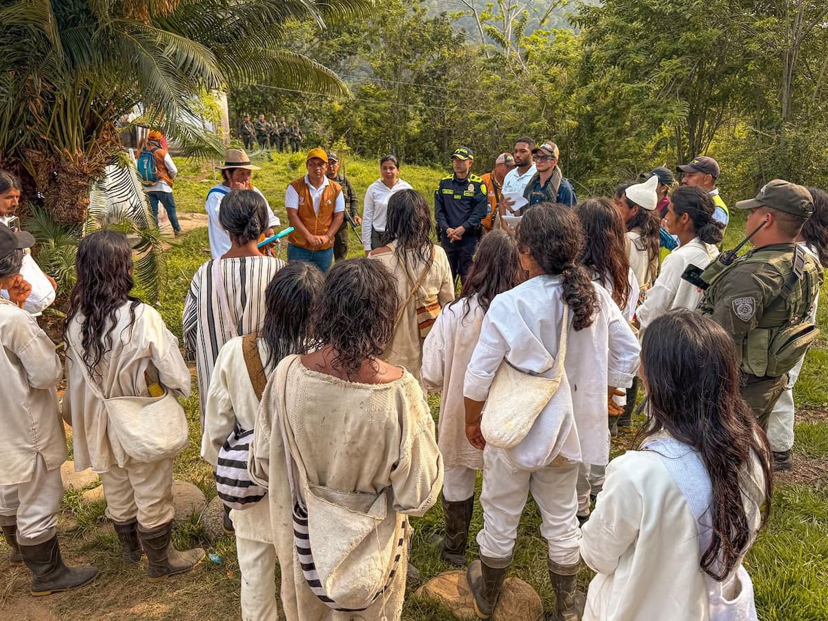 ANT recupera y entrega más de 140 hectáreas al pueblo Kogui en la Sierra Nevada de Santa Marta