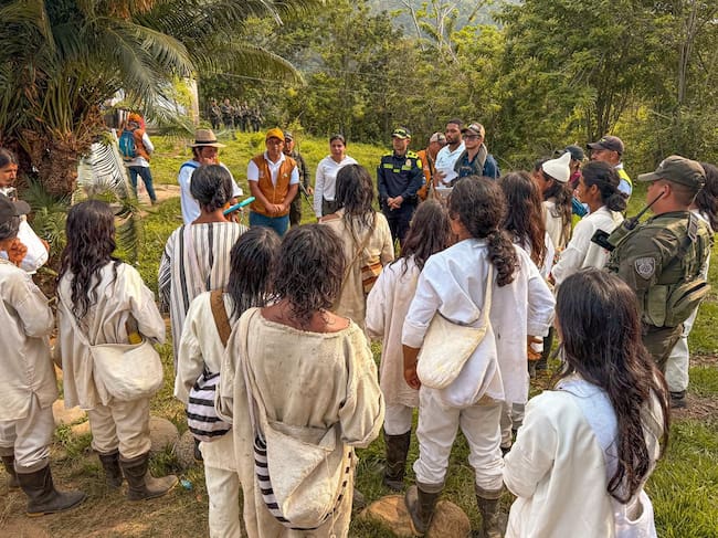 ANT recupera y entrega más de 140 hectáreas al pueblo Kogui en la Sierra Nevada de Santa Marta/ ANT