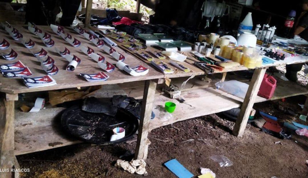 Este cristalizadero artesanal producía más de 100 kilos semanales de pasta base de coca.