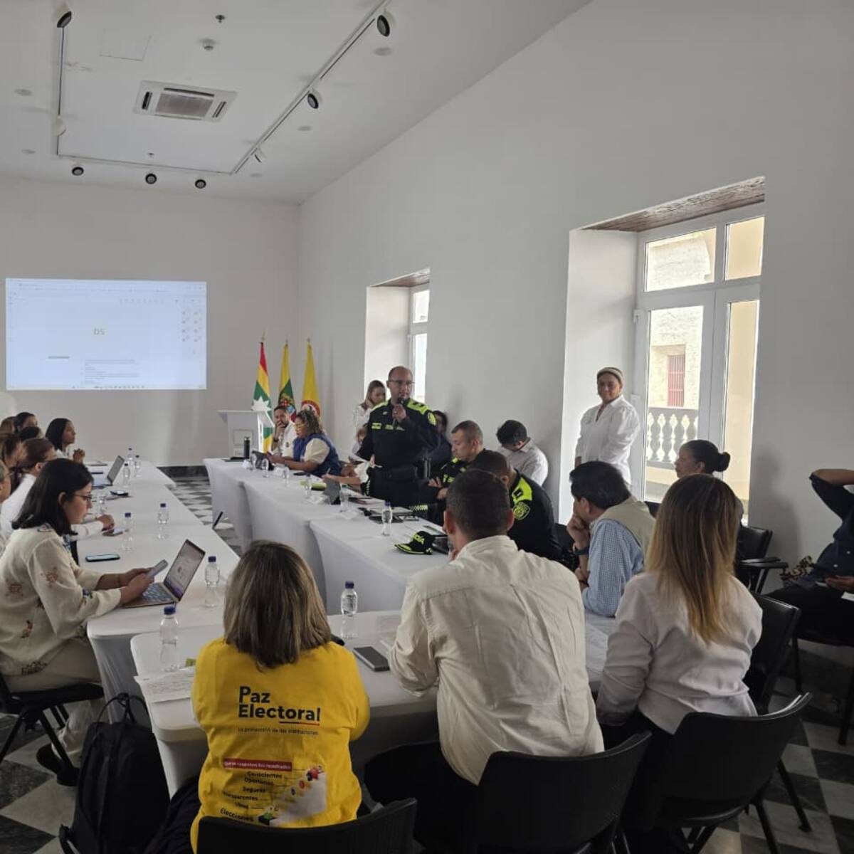 2° Comité de Seguimiento Electoral con autoridades en Bolívar