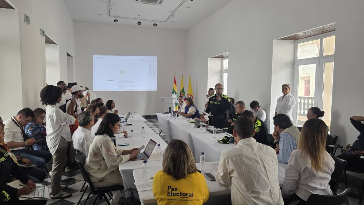 2° Comité de Seguimiento Electoral con autoridades en Bolívar