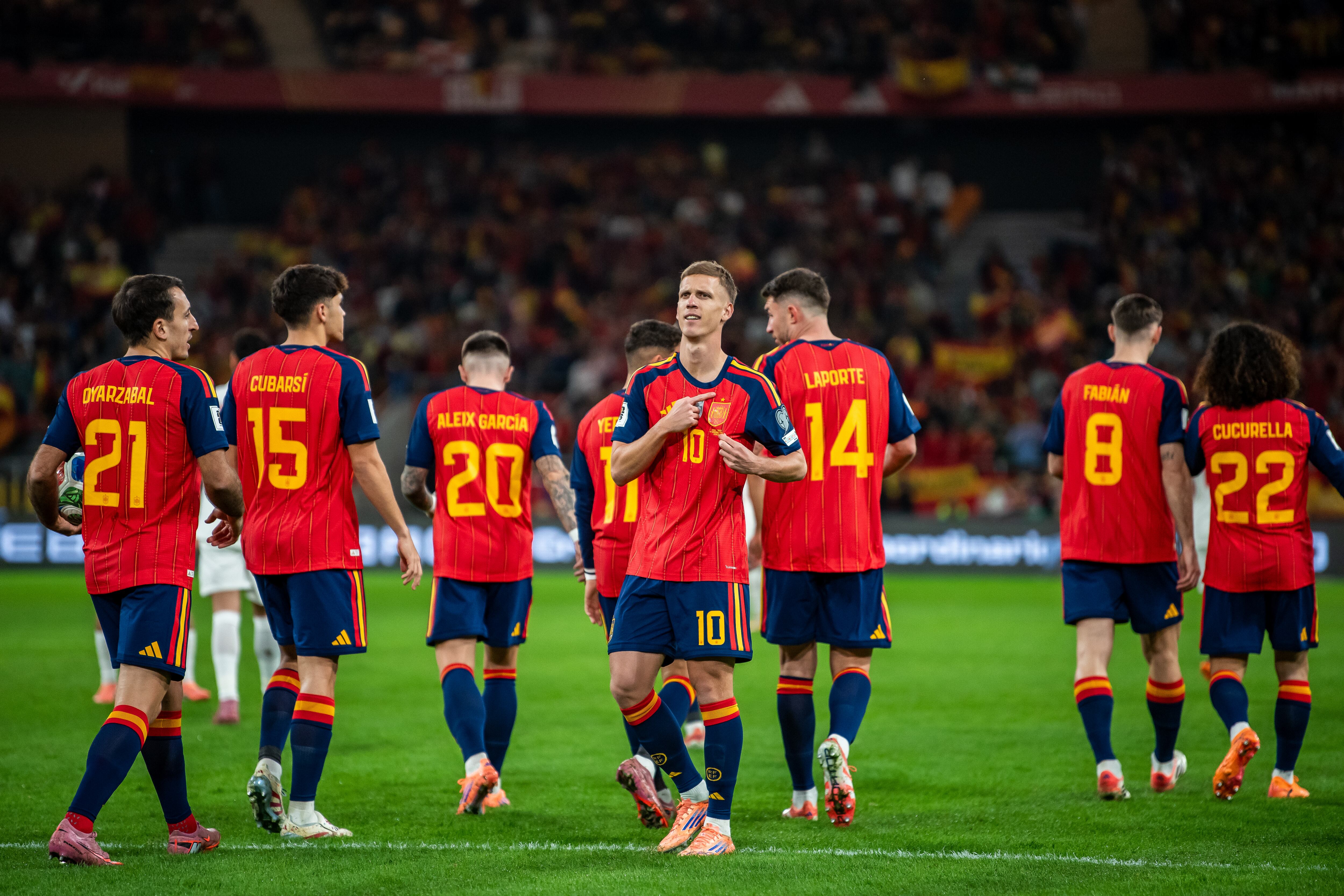 Tabla de posiciones eliminatorias Europa: Equipos clasificados y selecciones que van a repechaje. (Photo by Luciano Lima/Getty Images)
