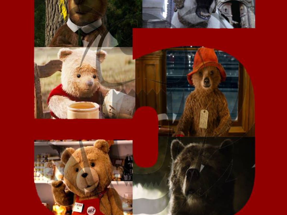 Top 5 de osos animados por computador en live-action