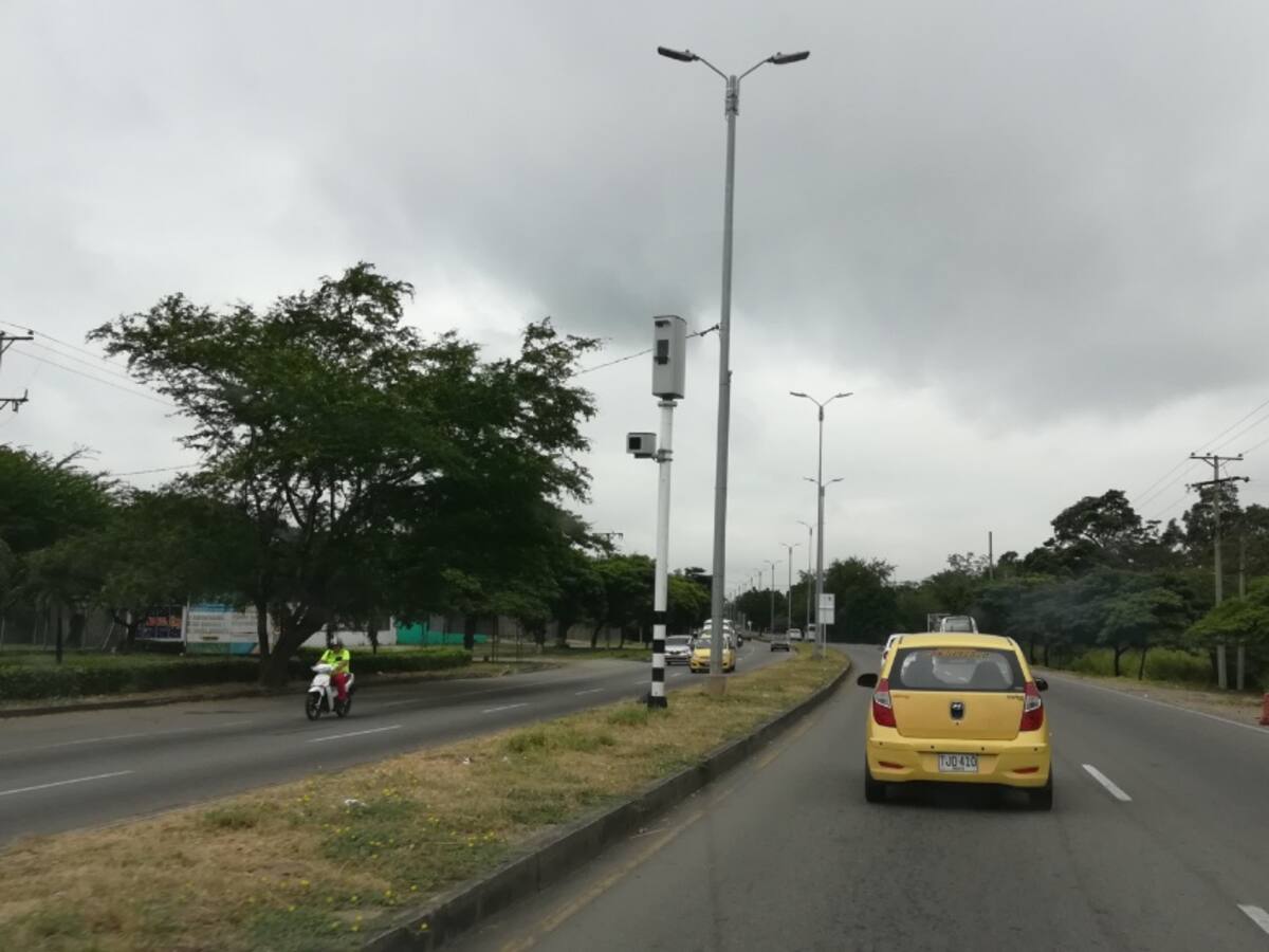 Fotomulta en Villa del Rosario será reubicada en otro punto de la autopista
