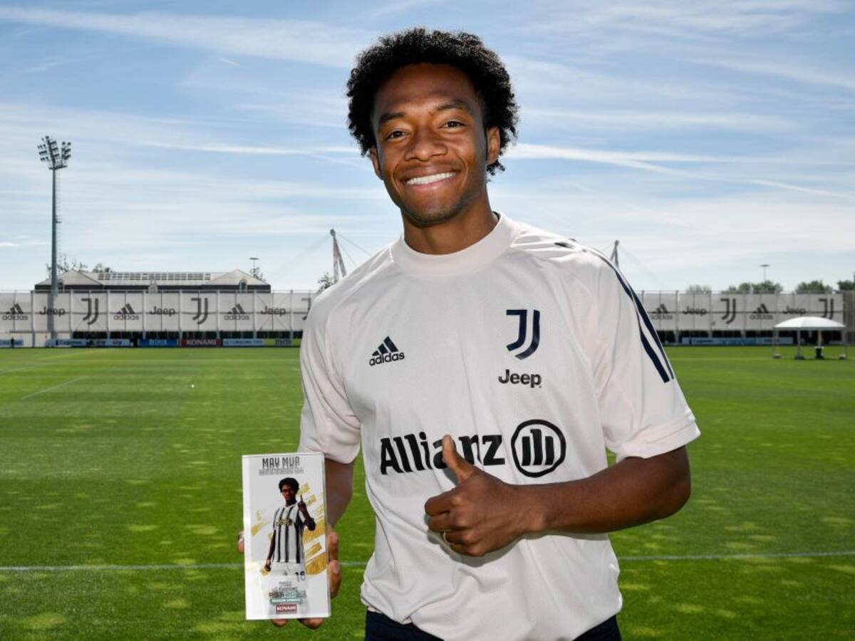 Juan Guillermo Cuadrado, el mejor jugador de mayo en la Juventus