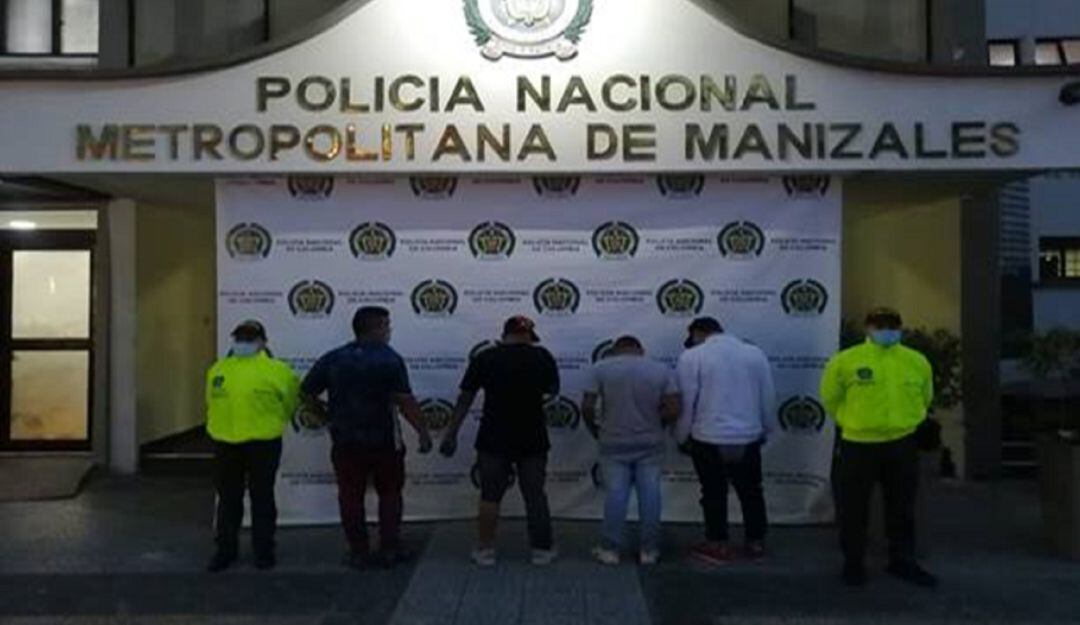 Capturan a cuatro integrantes de Los Caleños