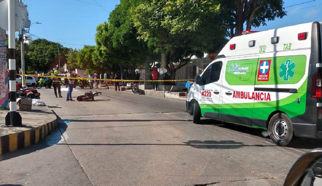 Escena de los hechos.