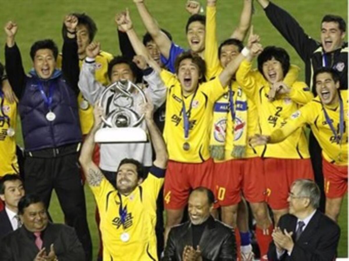 'Mao' Molina con el Seongnam de Corea consiguió el título de la Liga de Campeones de Asia