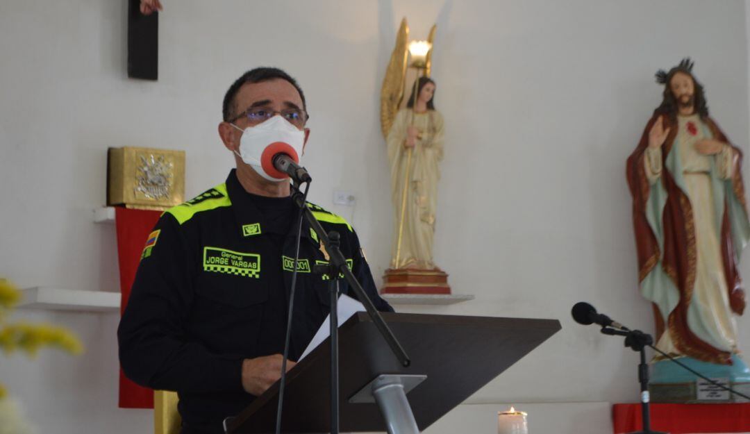 Director de la Policía, general Jorge Luis Vargas, desde Neiva