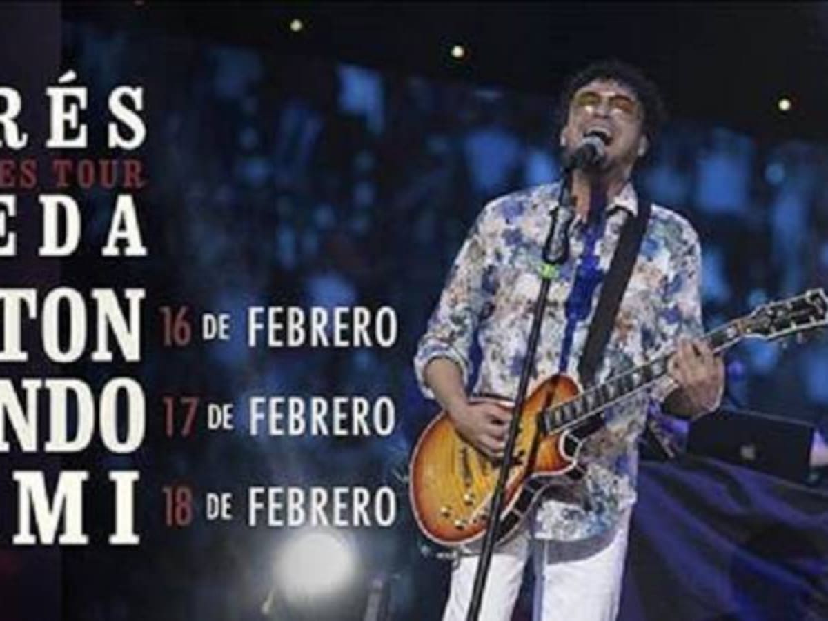 Andres Cepeda le canta a "San Valentin"