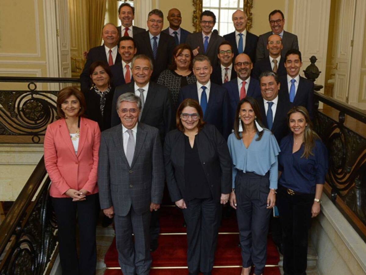 Entre lágrimas, así fue el último consejo de ministros de Santos