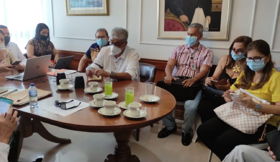 Mesa de trabajo del Instituto Departamental de Salud de Norte de Santander