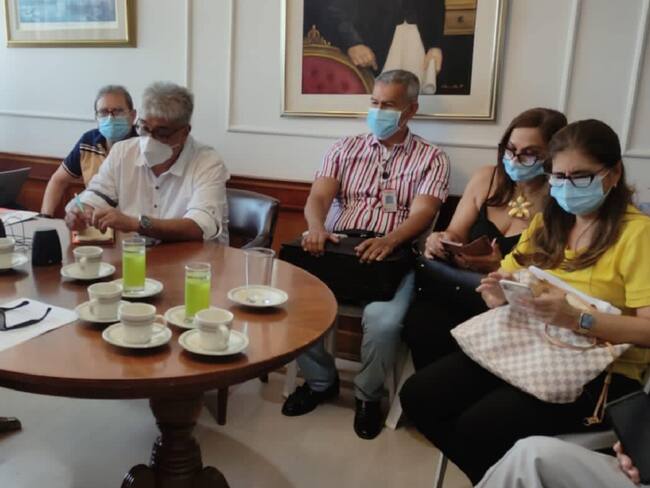 Mesa de trabajo del Instituto Departamental de Salud de Norte de Santander