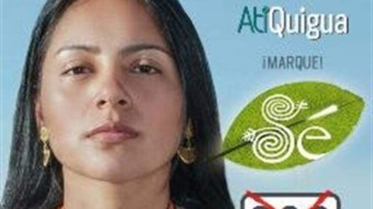 Ati Quigua, número 202 al Senado por la Circunscripción Especial Indígena