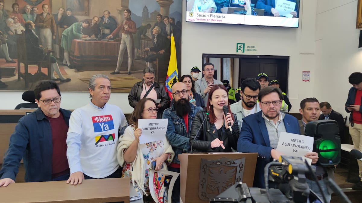 Nueve concejales de Bogotá se oponen al Metro elevado
