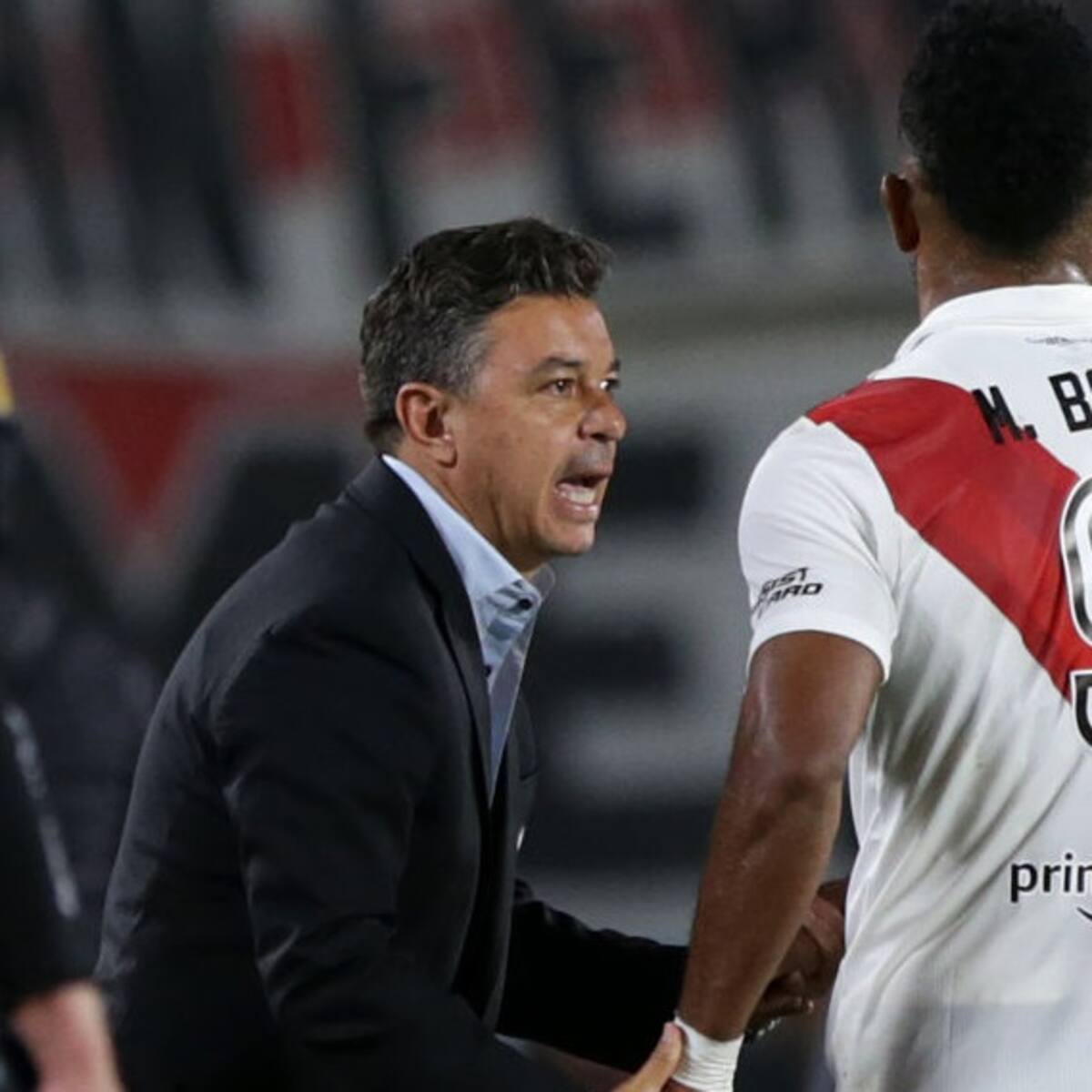 Marcelo Gallardo salió en defensa de Miguel Borja tras los silbidos que recibió en el Monumental