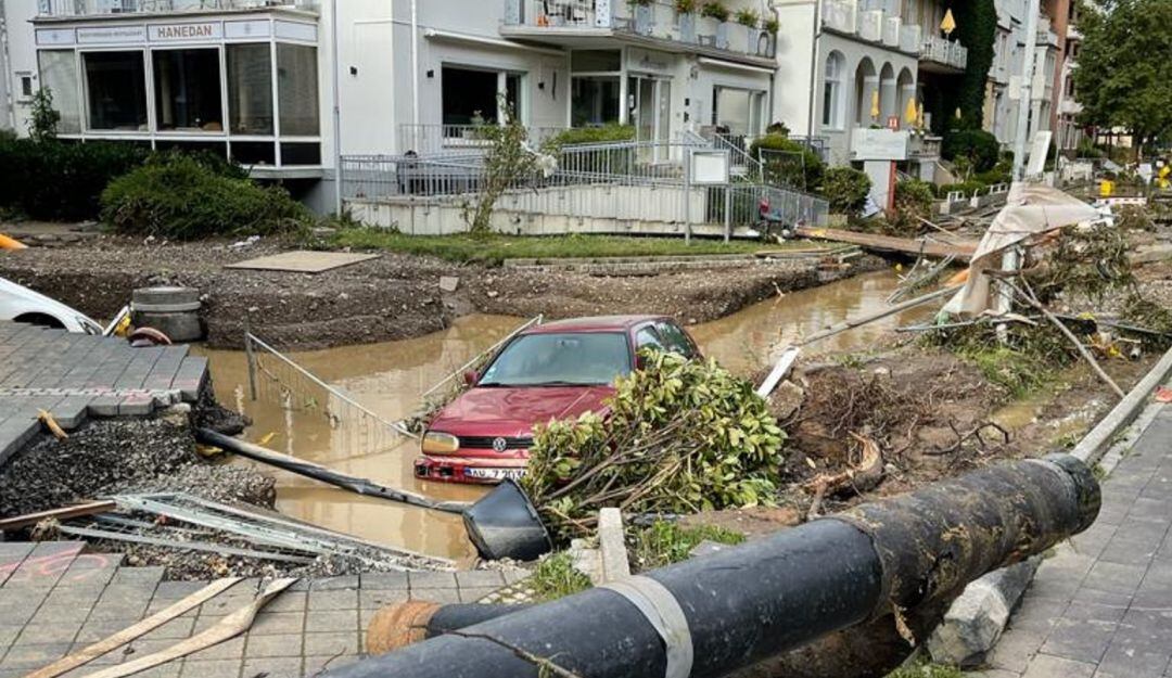 Destrozos registrados en BadNeuenahr-Ahrweiler.