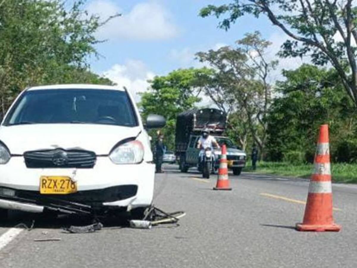 Fatal accidente cobró la vida de un ciclista aficionado en Ibagué