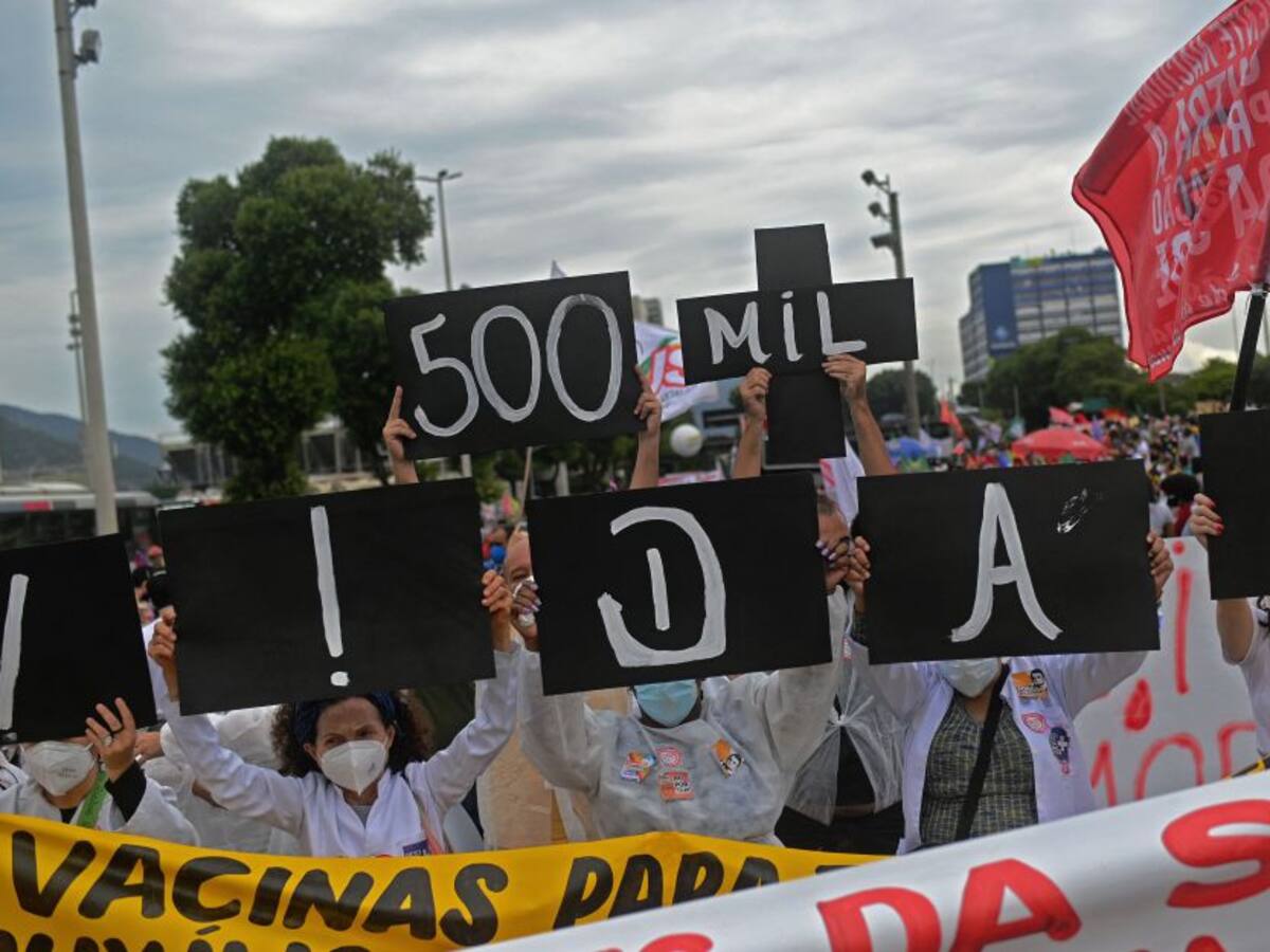 Brasil superó las 500.000 muertes por COVID-19