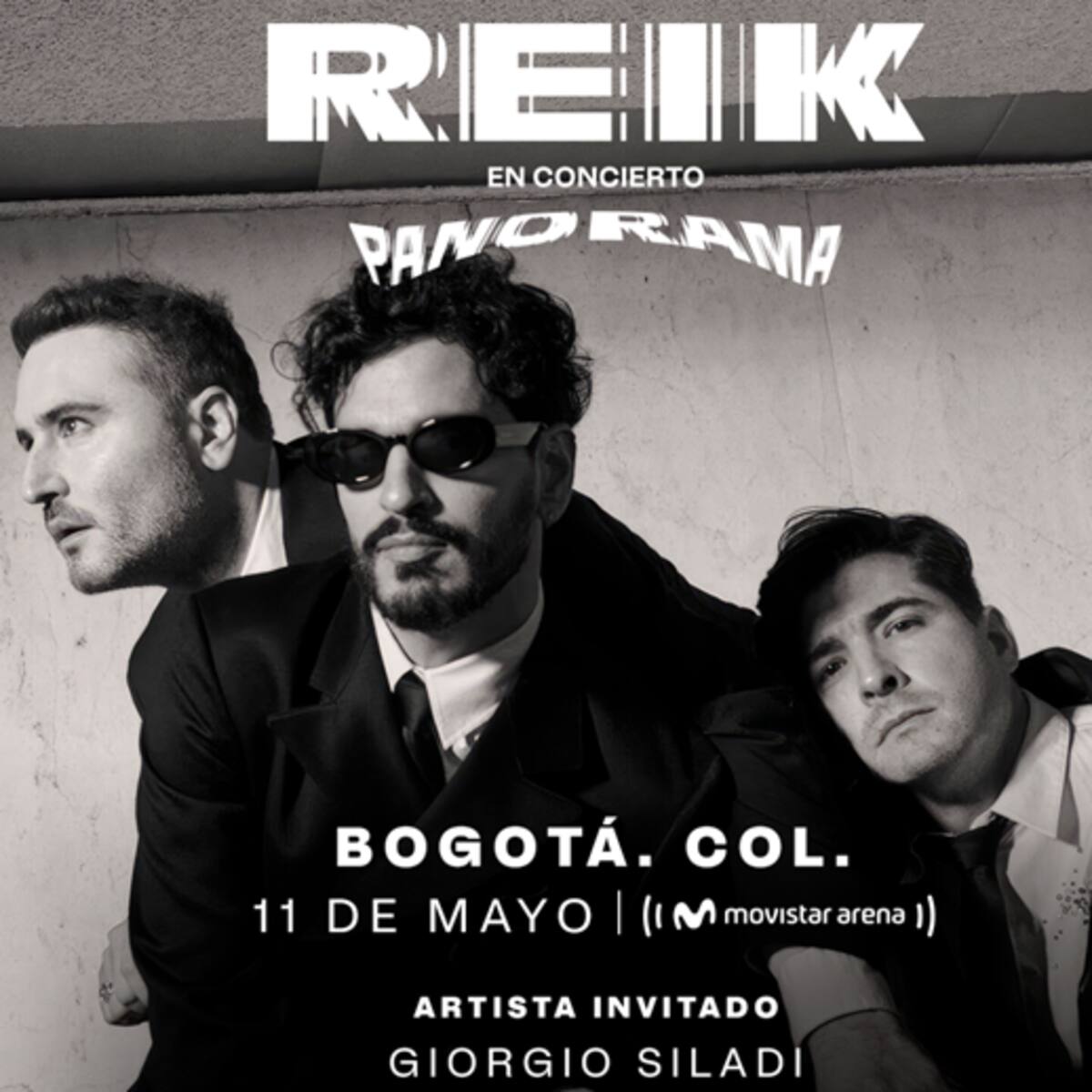 Reik anuncia con quien comenzará su show en Bogotá