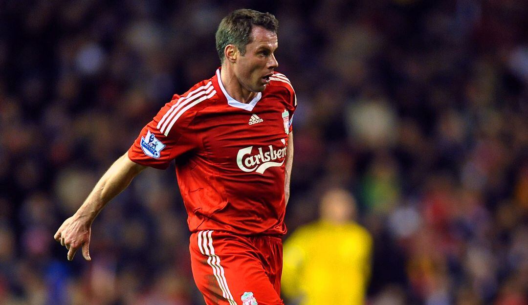 Jamie Carragher, leyenda del Liverpool.