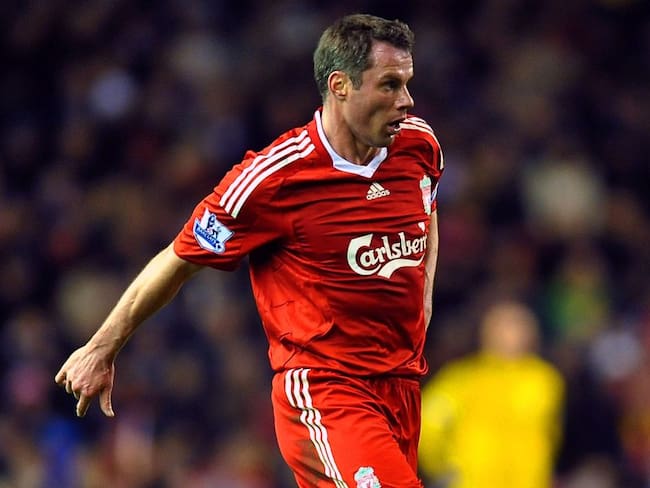 Jamie Carragher, leyenda del Liverpool.