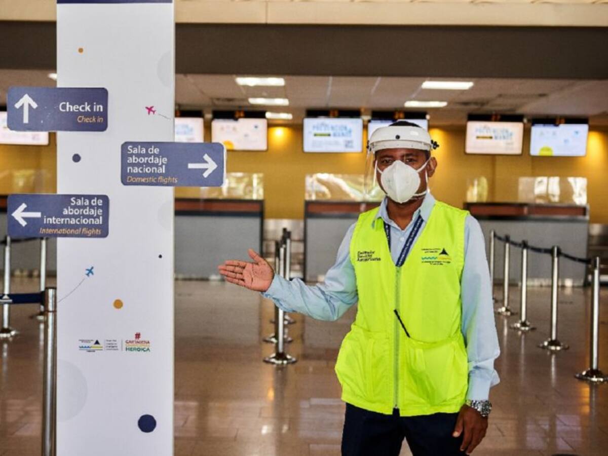 Aeropuerto de Cartagena movilizó 236.626 pasajeros en febrero