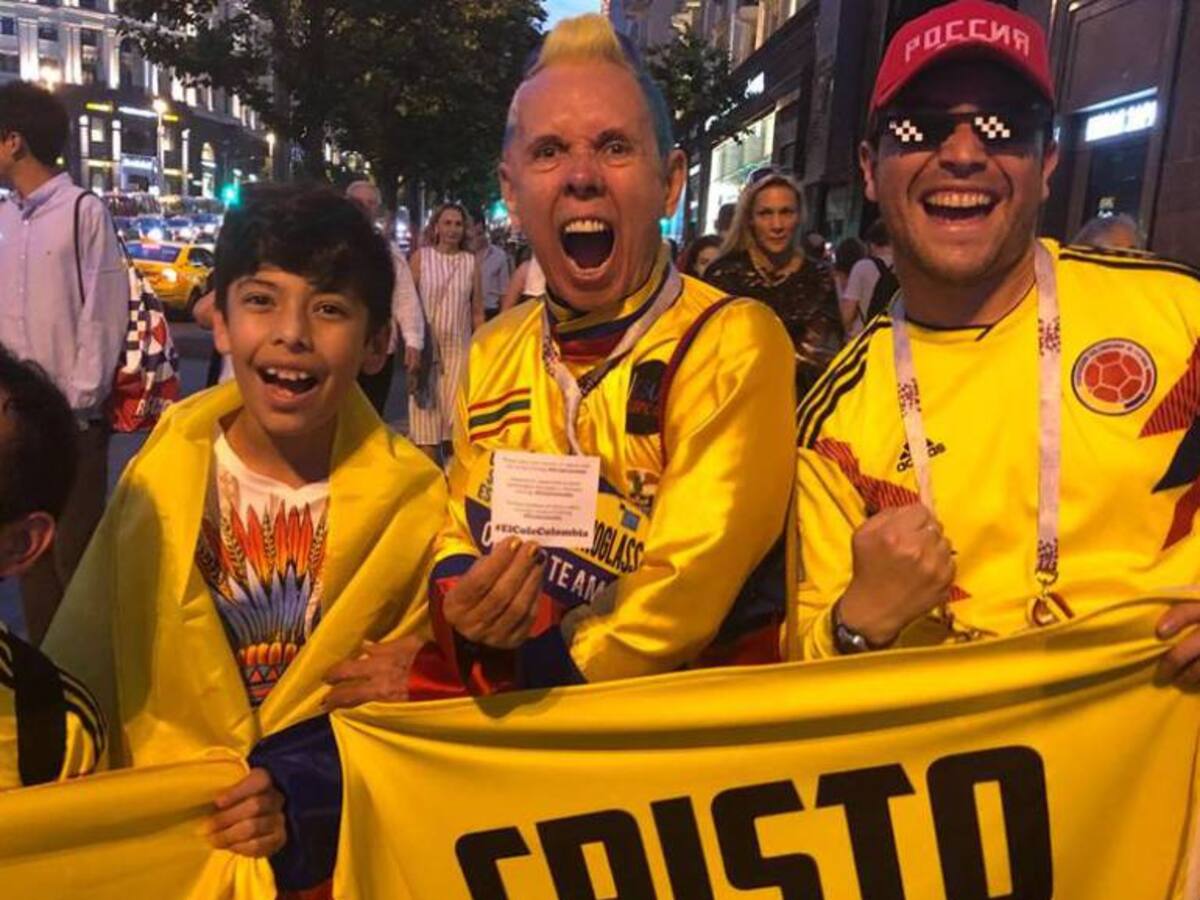 Desde Moscú "El Cole" pide a los barranquilleros fuerza por la Tricolor