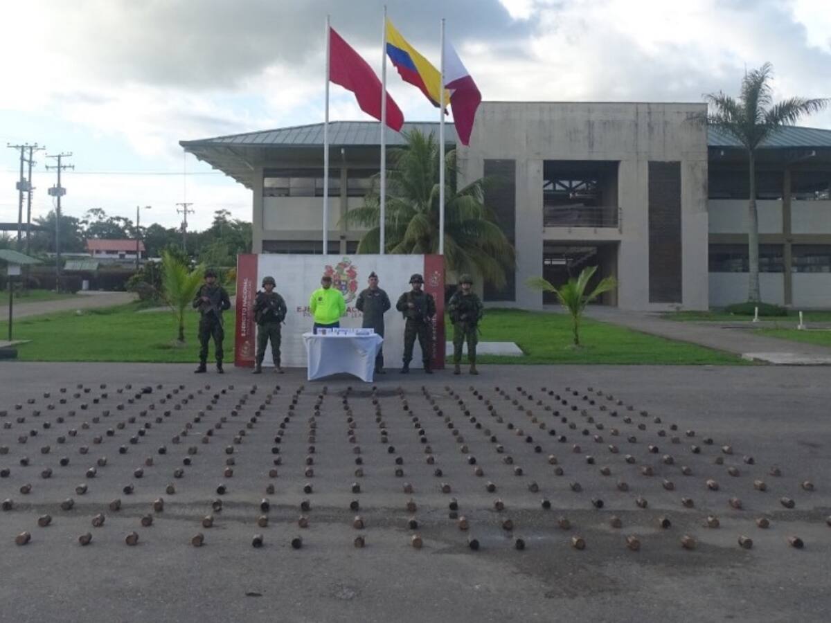 Cayó otro depósito de disidencias FARC con más de 370 explosivos