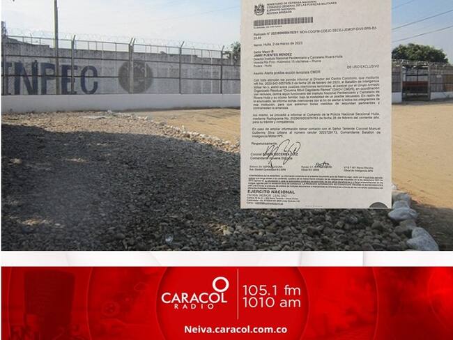 Se informó que ya se tomaron las medidas de seguridad frente al caso.