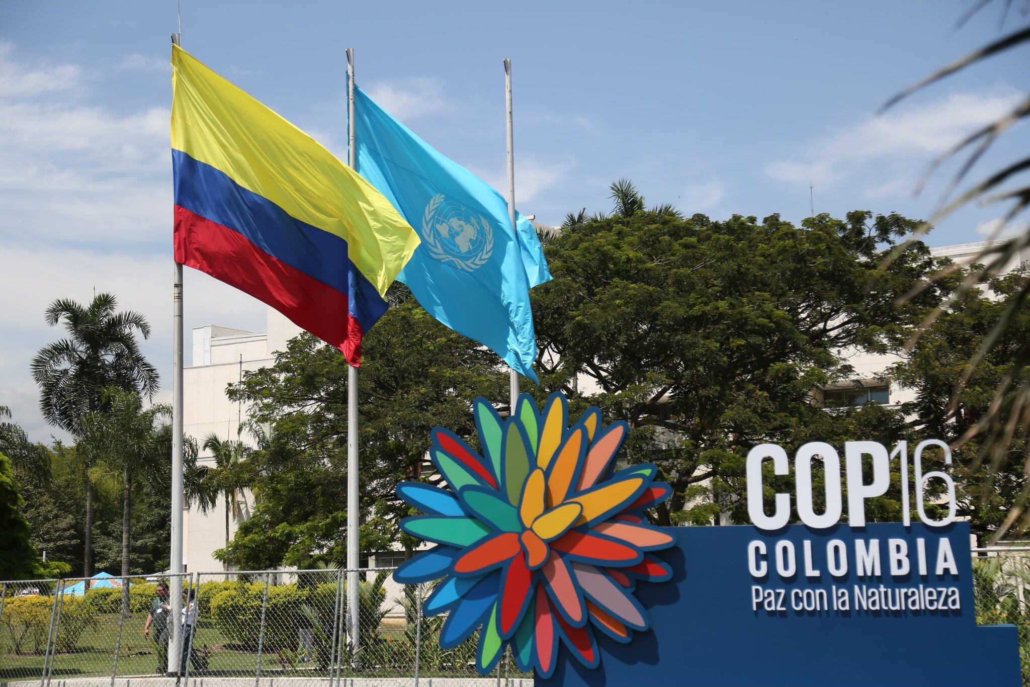 La ‘Zona Azul’ de la COP16 fue entregada a la ONU y es territorio internacional - COP16 COLOMBIA
