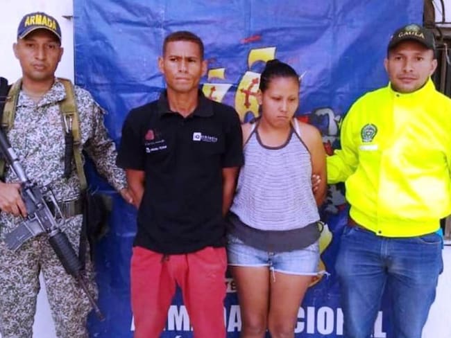 Capturan a dos personas sindicadas de homicidio en Bolívar