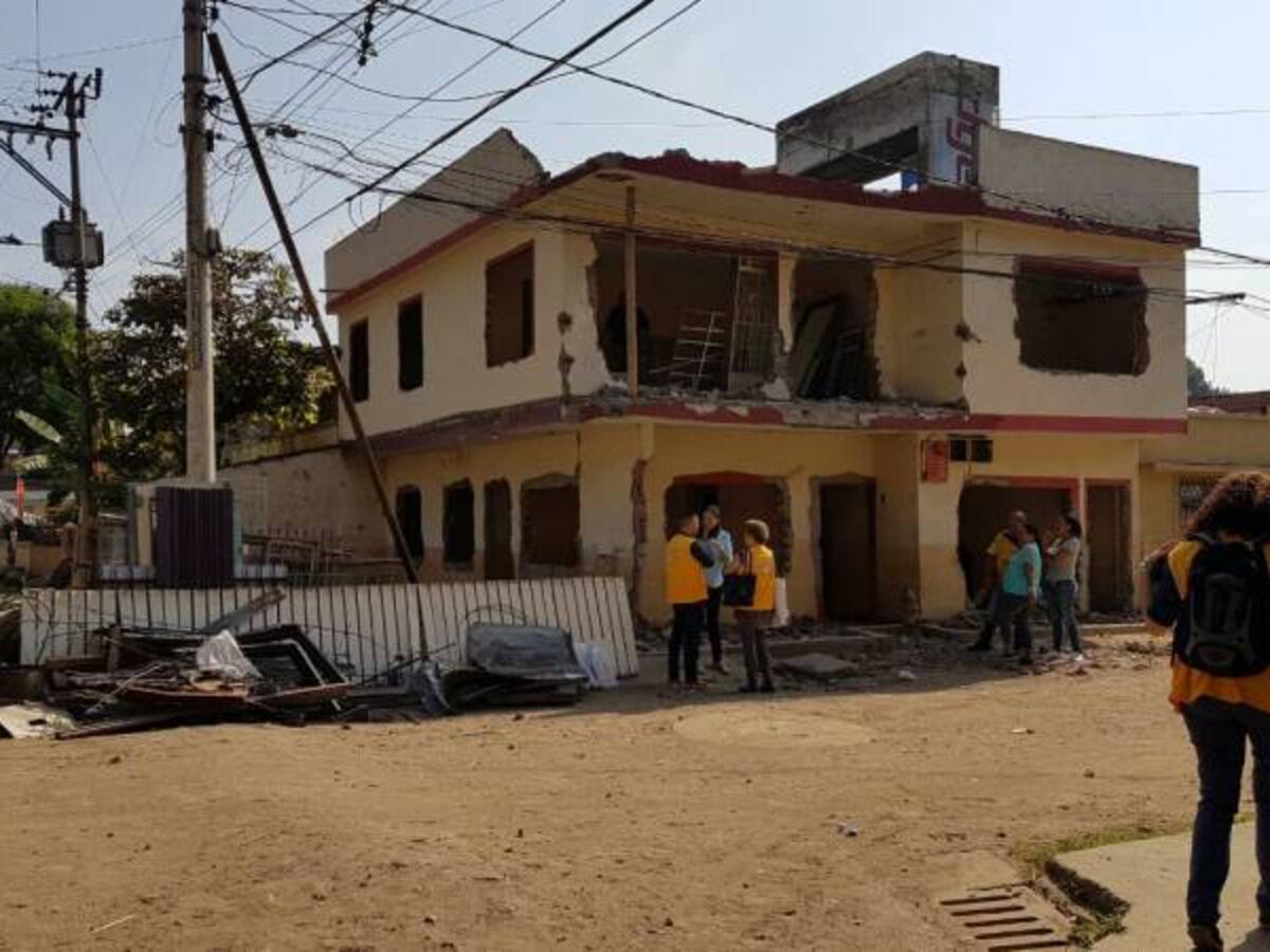 Se inició la demolición de las 123 viviendas en el barrio Puerto Nuevo