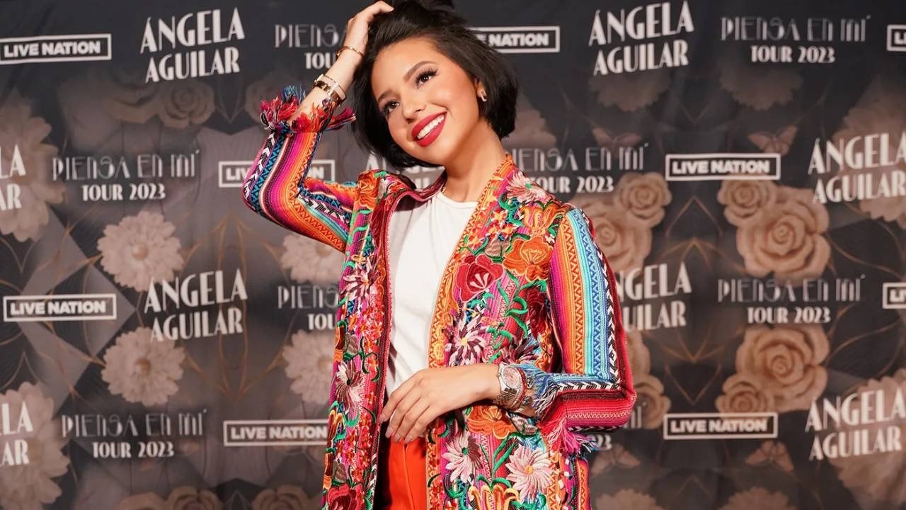 Ángela Aguilar, cantante mexicana. Foto: cuenta de X