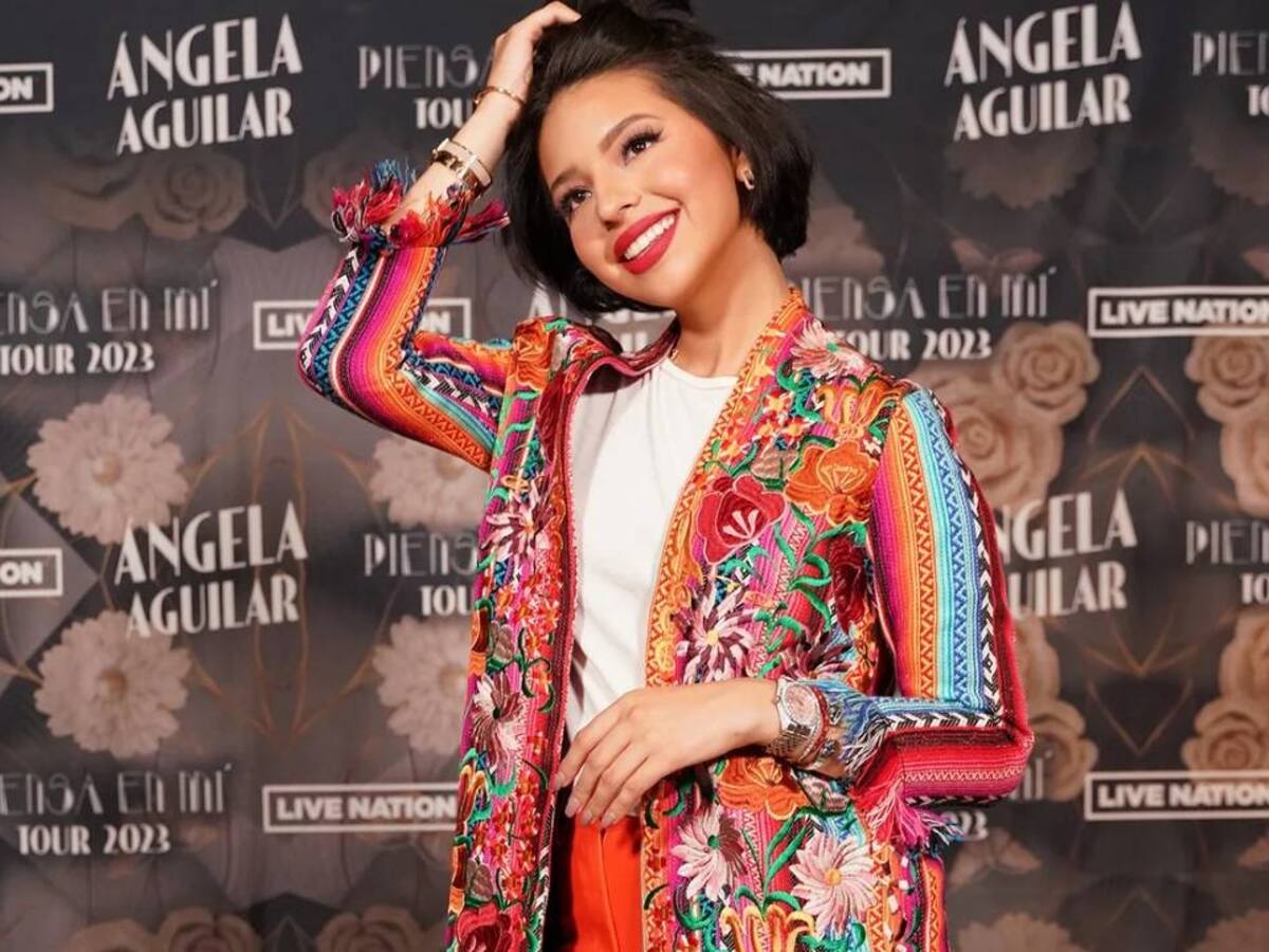 Ángela Aguilar cuenta su experiencia en Colombia: “Yo pensaba que la gente no me conocía”