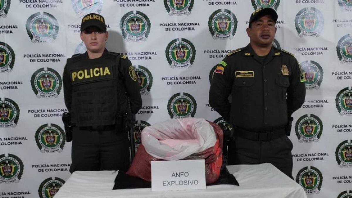 Sonsón: en bus intermunicipal hallaron un cargamento de explosivos