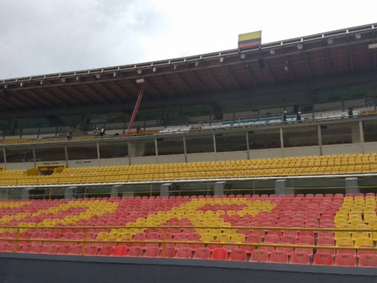 El Campín contará con 58 cámaras HD en busca de reforzar la seguridad