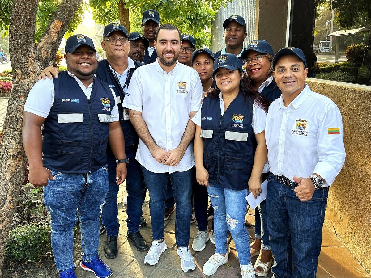 Inició embellecimiento de espacios públicos en Bolívar