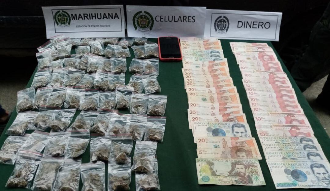 Capturas en Aguadas, Caldas