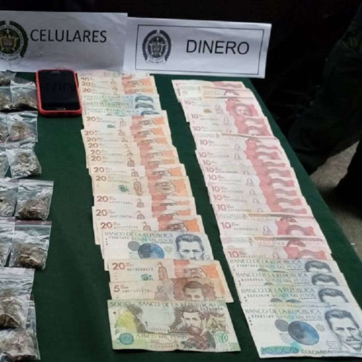 Capturados en Aguadas por transportar marihuana