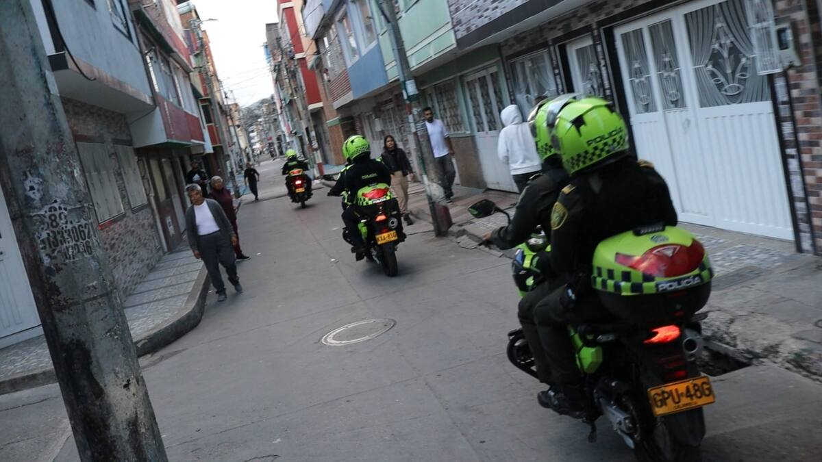 La Policía y la Secretaría de Seguridad se tomaron Bosa durante el fin de semana