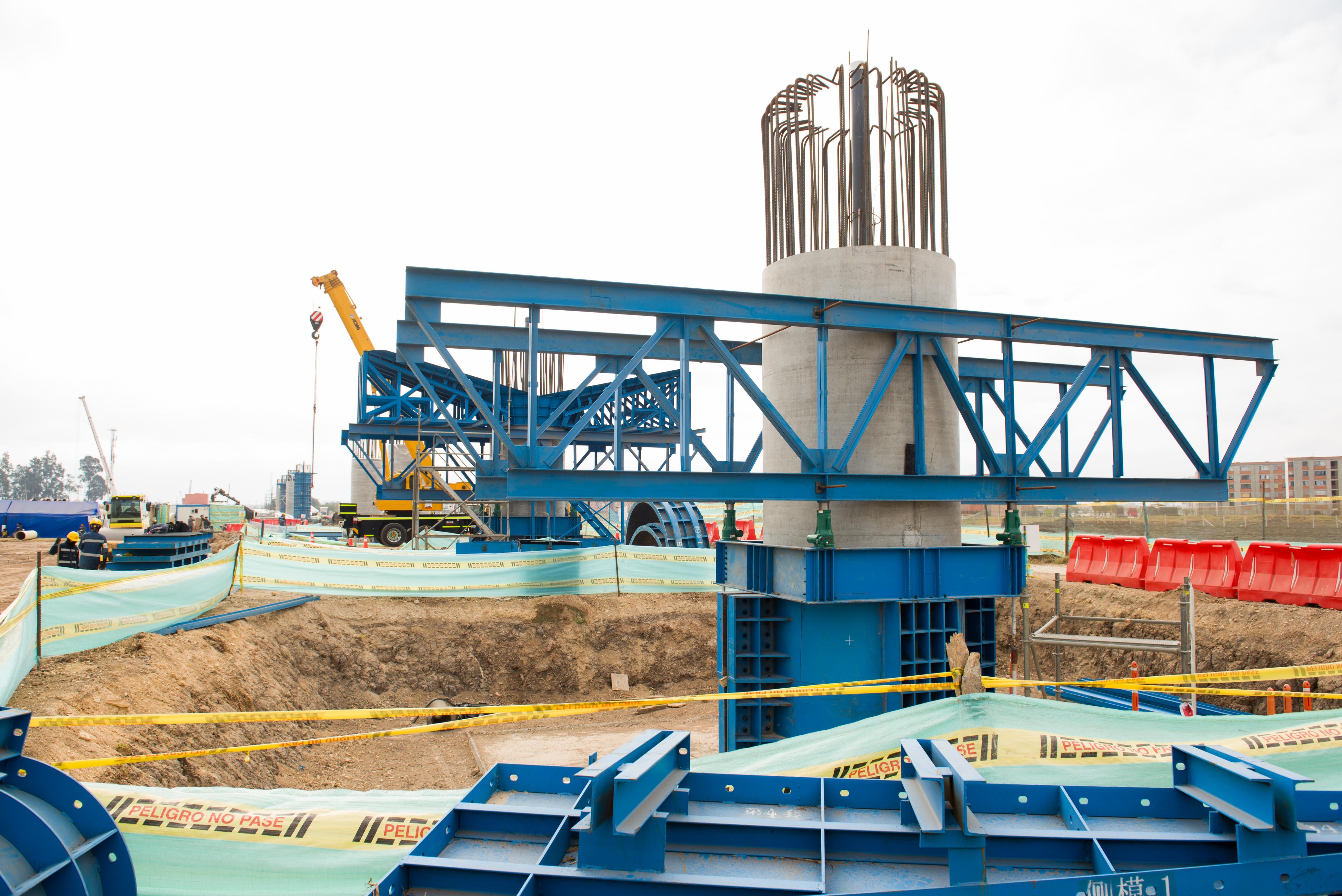 Construcción metro de Bogotá