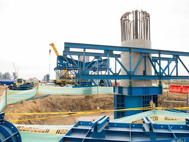 Construcción metro de Bogotá