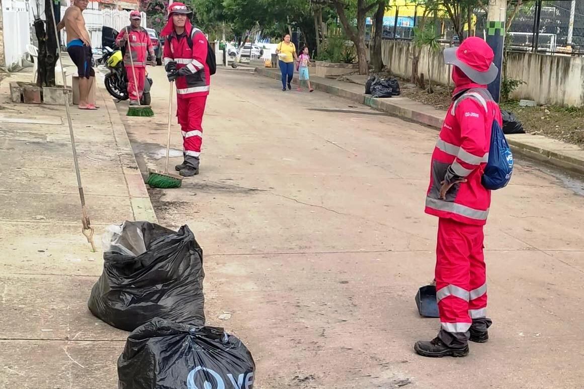 Más de 270 kilos de materiales aprovechables fueron recuperados durante preludios de Independencia